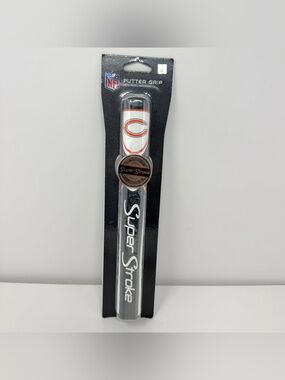 SuperStroke x NFL Chicago Bears Mid Slim 2.0 Putter Grip + Ball Marker NEW